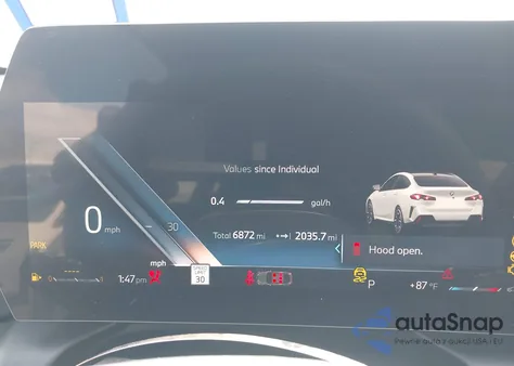 2026 BMW 228 Gran Coupe z USA, uszkodzony, nr VIN WBA83GG04T7U55211